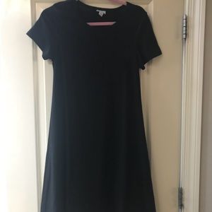 LuLaRoe solid black XS Carly dress. Unicorn